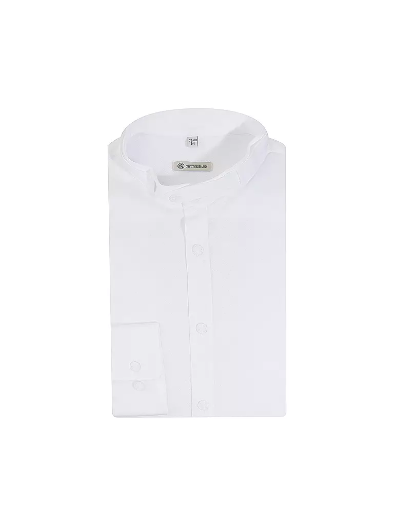 GOTTSEIDANK | Chemise traditionnelle LENZ | Blanc