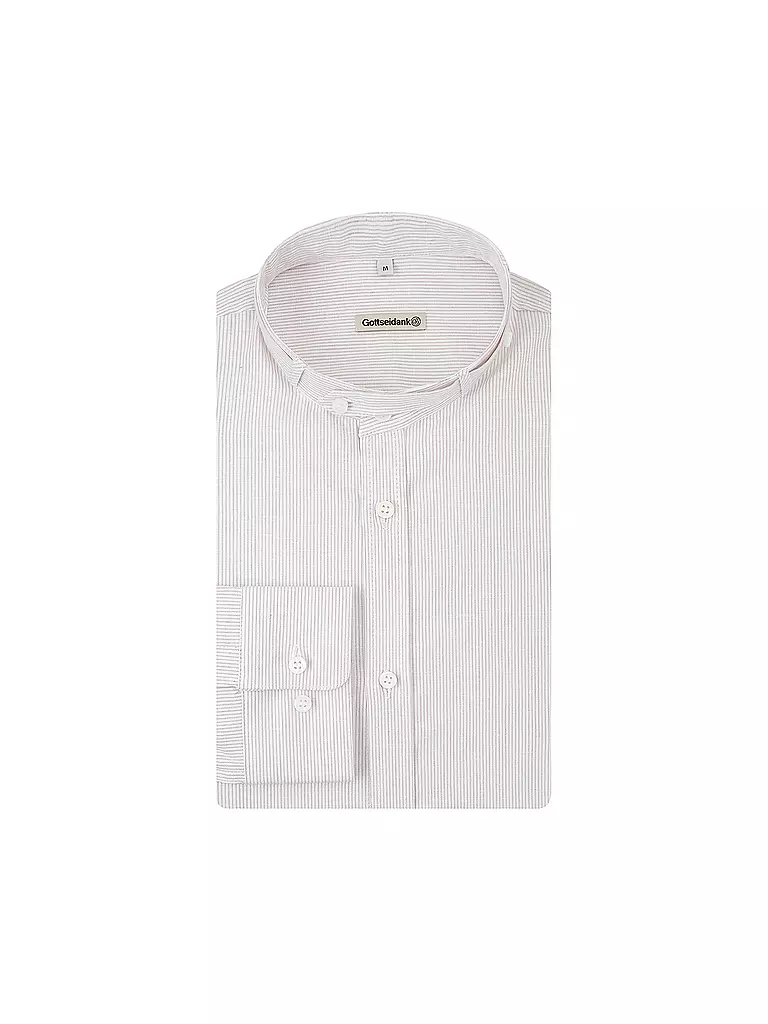 GOTTSEIDANK | Chemise traditionnelle LENZ | Blanc
