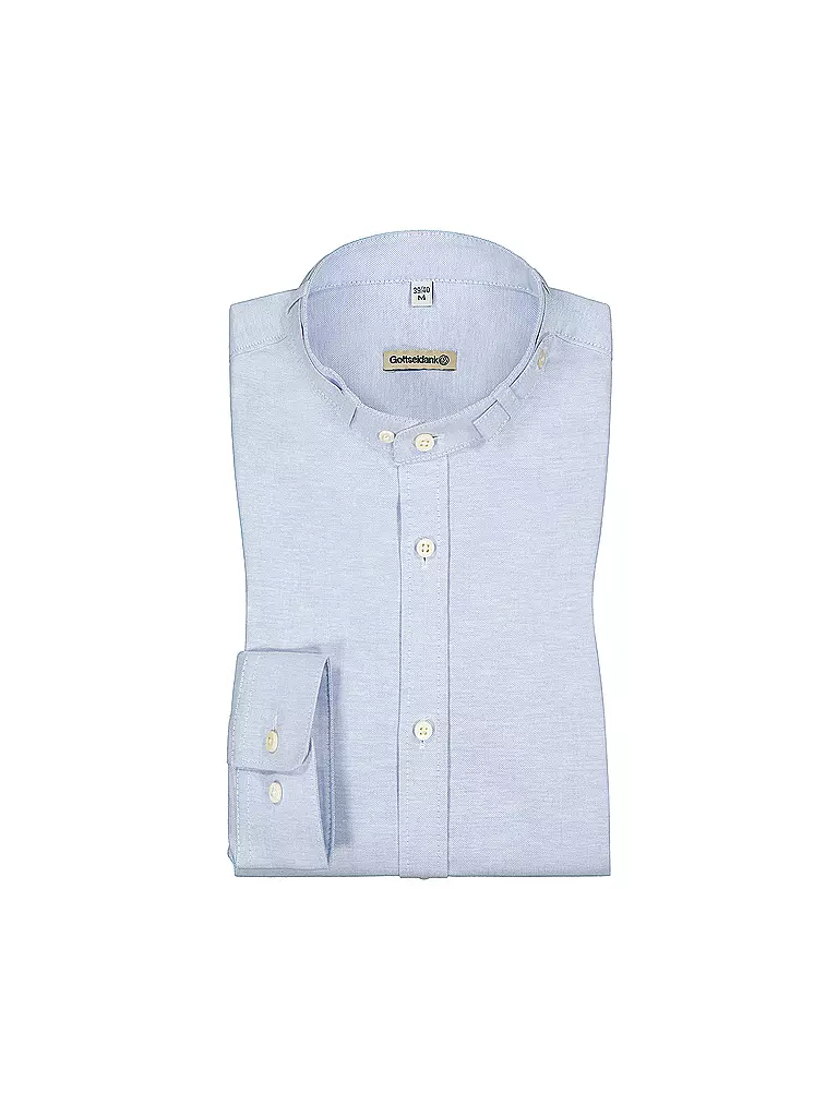 GOTTSEIDANK | Chemise traditionnelle LENZ | Bleu clair