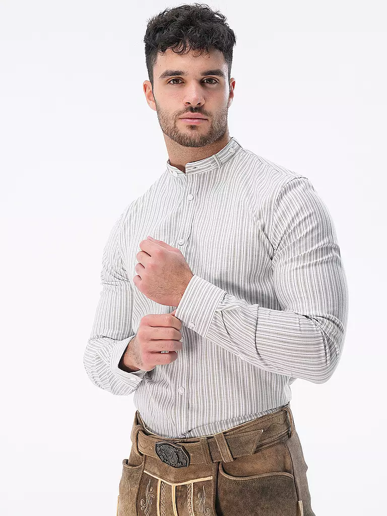GOTTSEIDANK | Chemise traditionnelle LENZ | Blanc