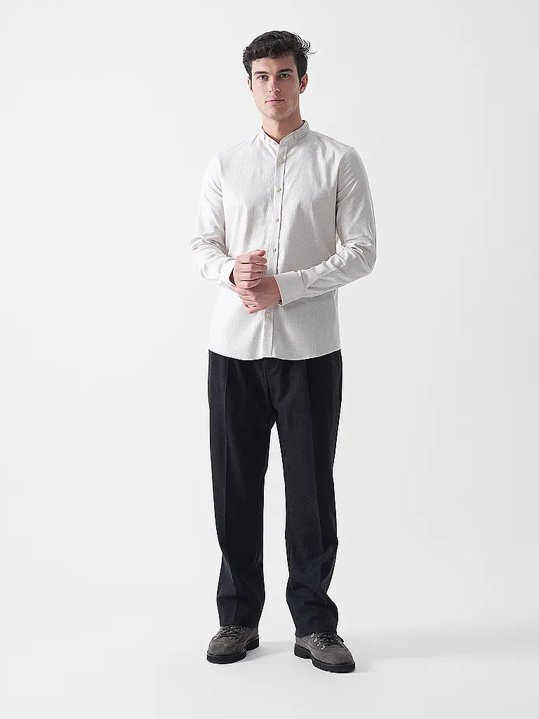 GOTTSEIDANK | Chemise traditionnelle LENZ | camel