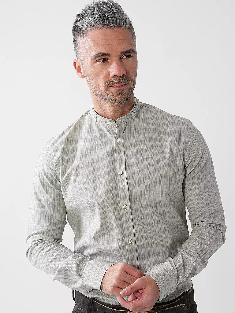 GOTTSEIDANK | Chemise traditionnelle LENZ | Vert clair