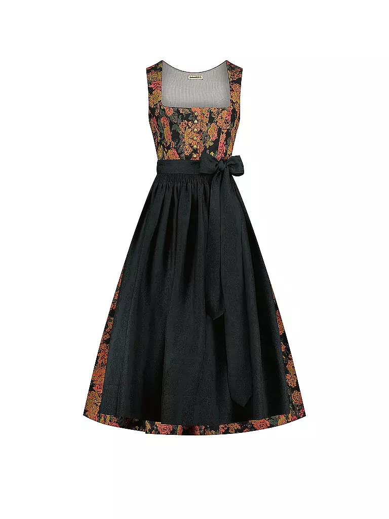 GOTTSEIDANK | Dirndl ANNABELL 80cm | Noir