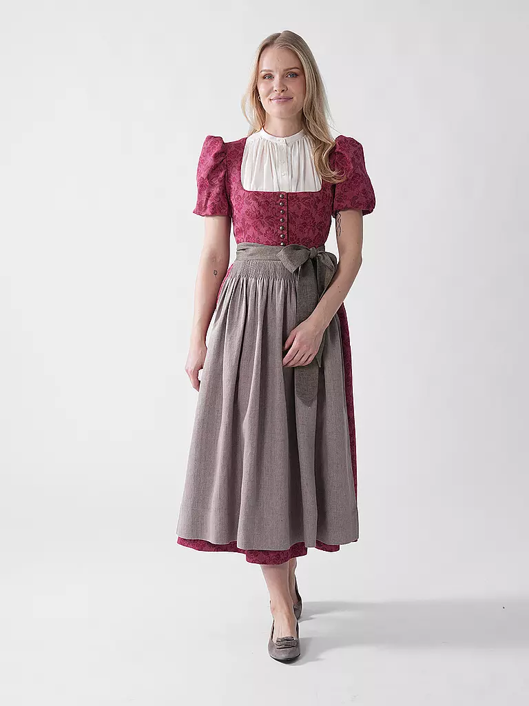 GOTTSEIDANK | Dirndl LAURA  | Rose vif