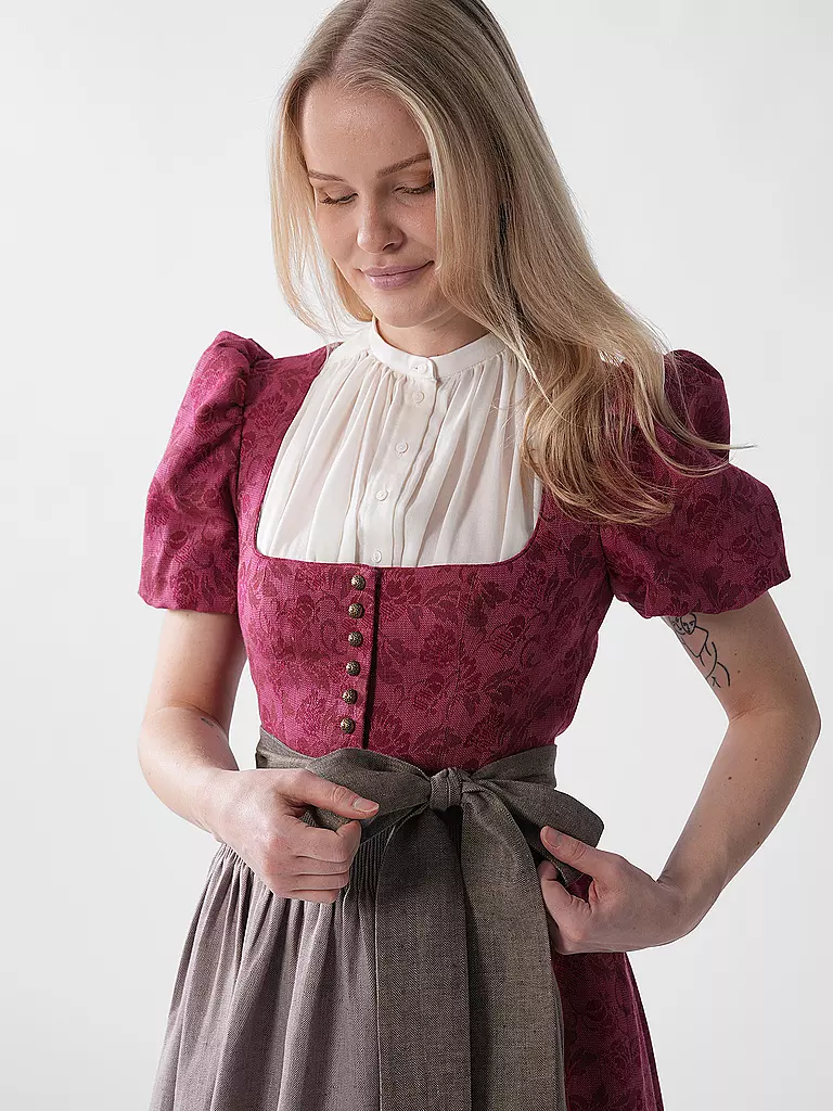 GOTTSEIDANK | Dirndl LAURA  | Rose vif