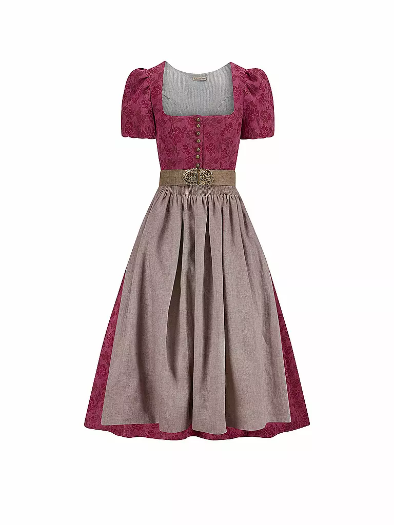 GOTTSEIDANK | Dirndl LAURA  | Rose vif
