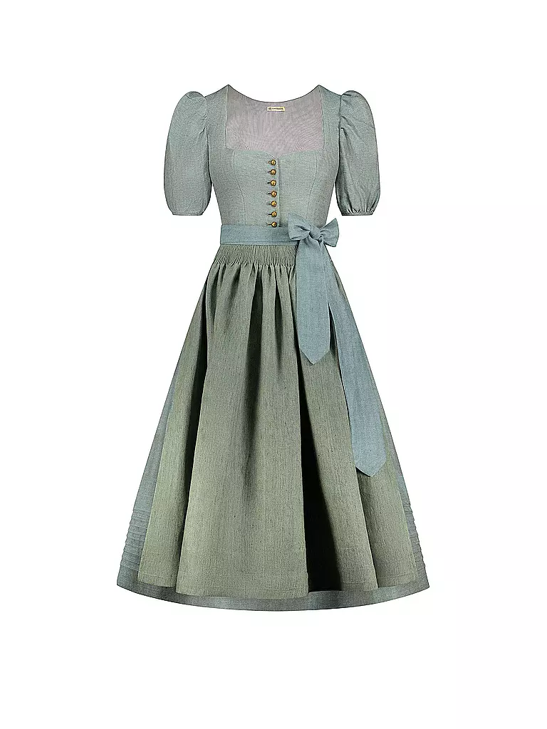 GOTTSEIDANK | Dirndl LINA 80cm | Vert clair