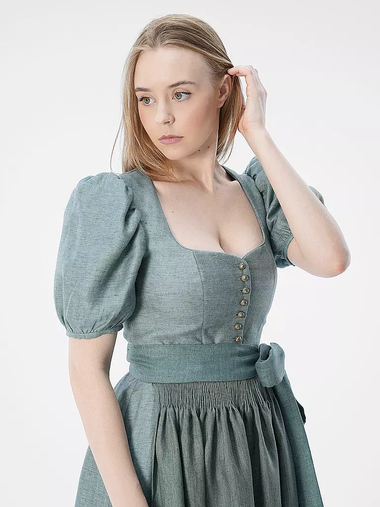 GOTTSEIDANK | Dirndl LINA 80cm | Vert clair