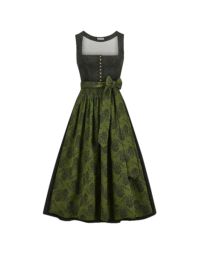 GOTTSEIDANK | Dirndl MONIKA | Vert foncé