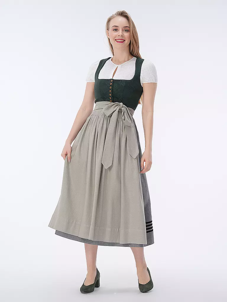GOTTSEIDANK | Dirndl MONIKA | Vert foncé