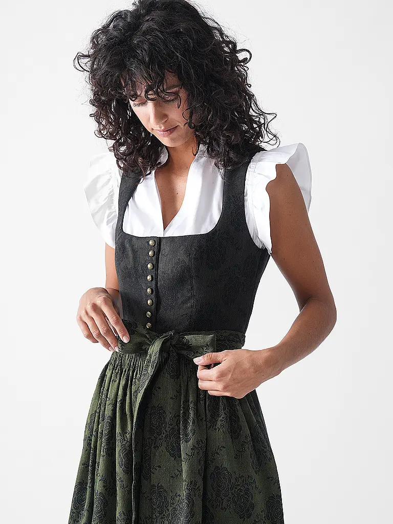 GOTTSEIDANK | Dirndl MONIKA | Vert foncé