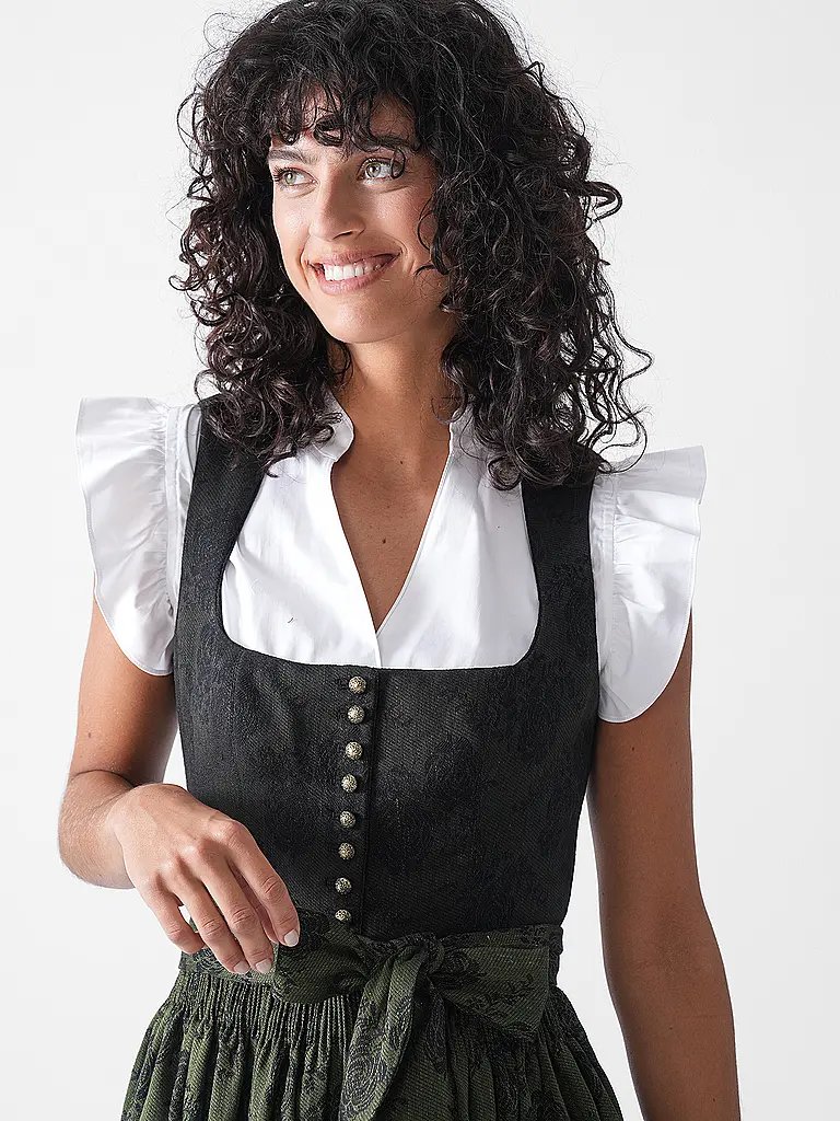 GOTTSEIDANK | Dirndl MONIKA | Vert foncé
