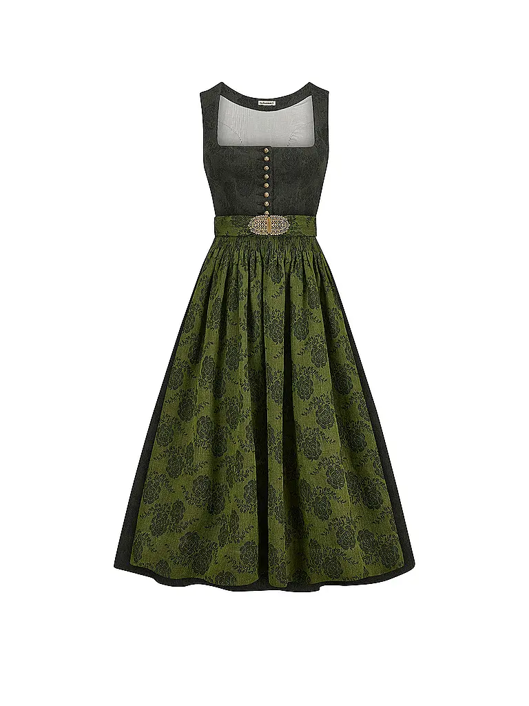 GOTTSEIDANK | Dirndl MONIKA | Vert foncé