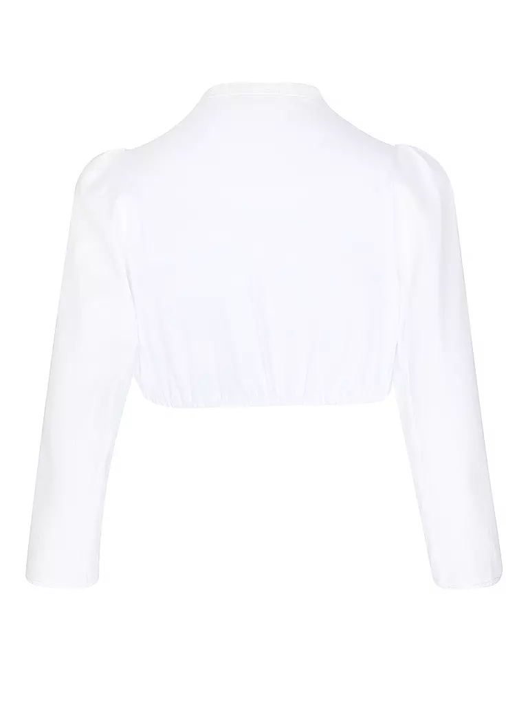 GOTTSEIDANK | Dirndlbluse POMPATUR | Blanc