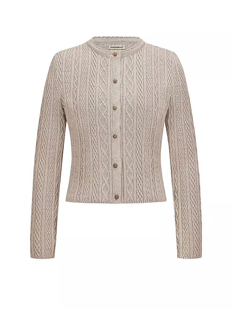 GOTTSEIDANK | Gilet trachten SOPHIA | creme