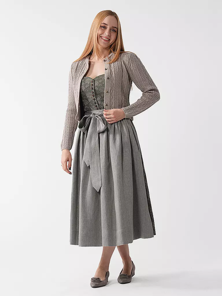 GOTTSEIDANK | Gilet trachten SOPHIA | creme