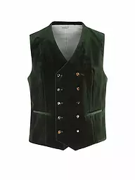 GOTTSEIDANK | Gilet traditionnel ADAM | Vert foncé