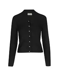 GOTTSEIDANK | Gilet traditionnel ANNA coupe slim | Noir