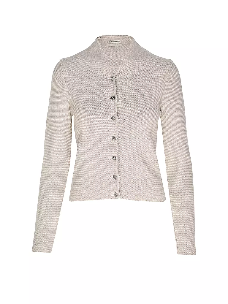 GOTTSEIDANK | Gilet traditionnel ajusté ANNA | creme