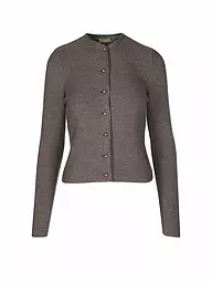 GOTTSEIDANK | Trachten Strickweste Aloisia  | Marron