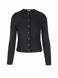 GOTTSEIDANK | Trachten Strickweste Aloisia  | Noir