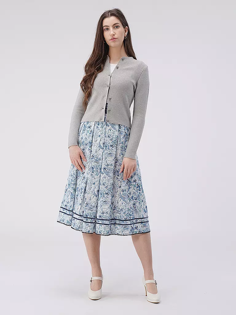 GOTTSEIDANK | Gilet traditionnel ALOSIA | grau