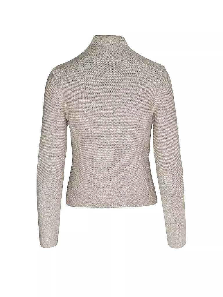 GOTTSEIDANK | Gilet traditionnel ANNA coupe slim | creme