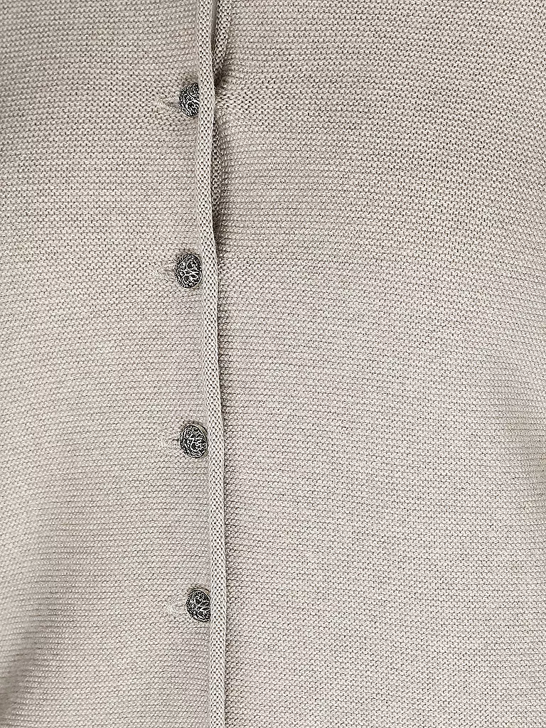 GOTTSEIDANK | Gilet traditionnel ANNA coupe slim | creme
