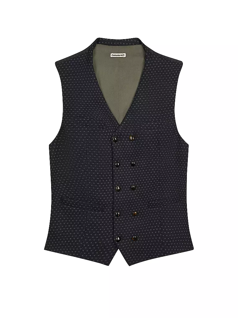 GOTTSEIDANK | Gilet traditionnel EGON | Gris