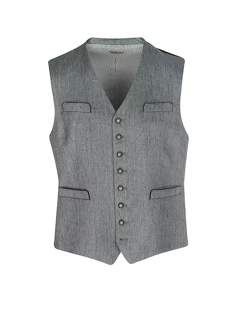 GOTTSEIDANK | Gilet traditionnel ELIAS | Gris