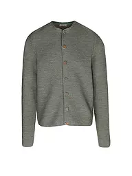 GOTTSEIDANK | Gilet traditionnel en tricot ALOISIUS | Olive
