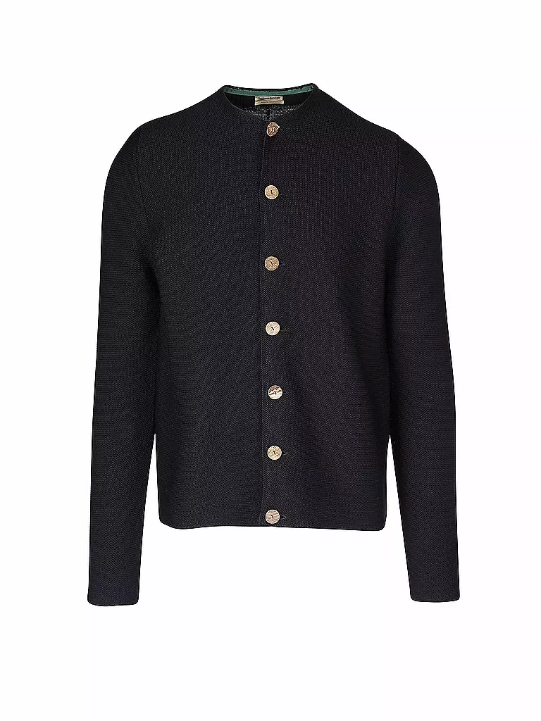 GOTTSEIDANK | Gilet traditionnel en tricot ALOISIUS | blau