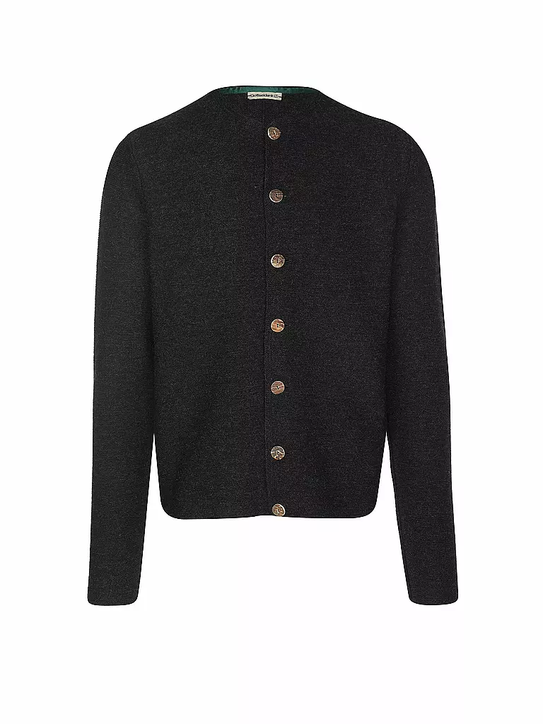 GOTTSEIDANK | Gilet traditionnel en tricot ALOISIUS | schwarz
