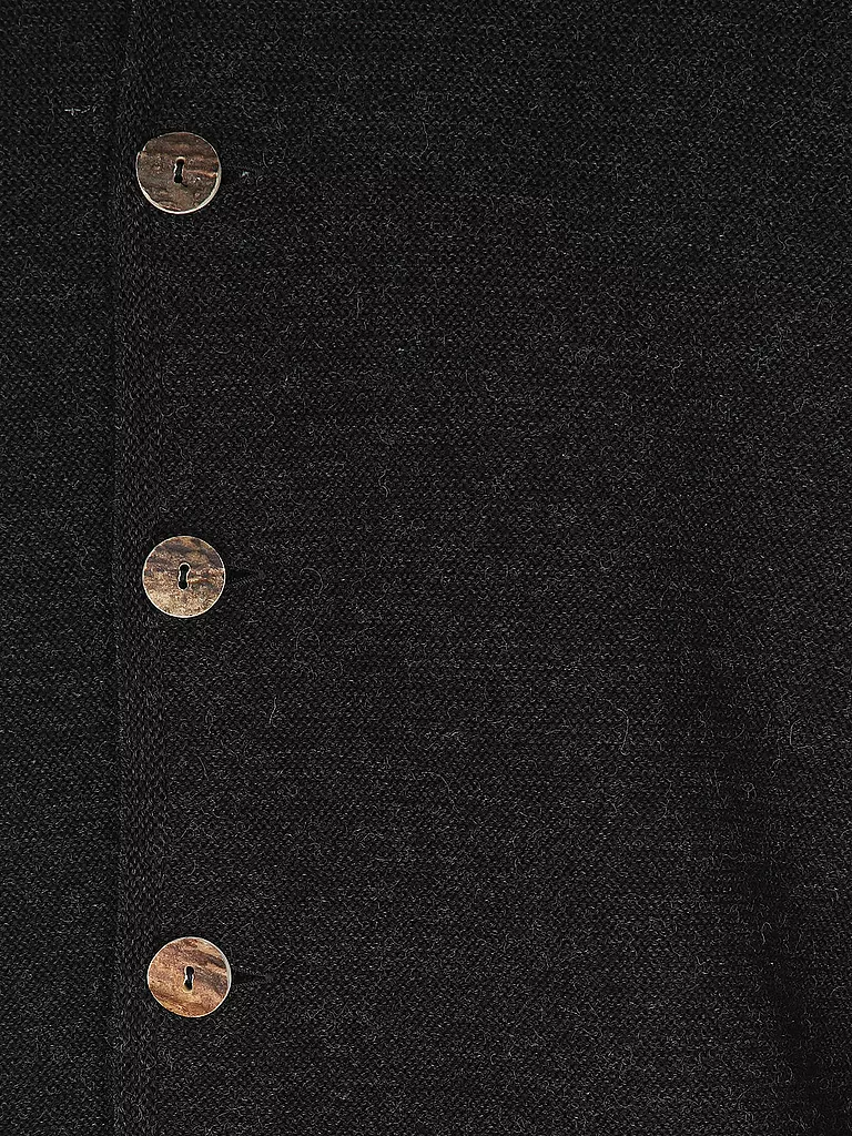 GOTTSEIDANK | Gilet traditionnel en tricot ALOISIUS | schwarz