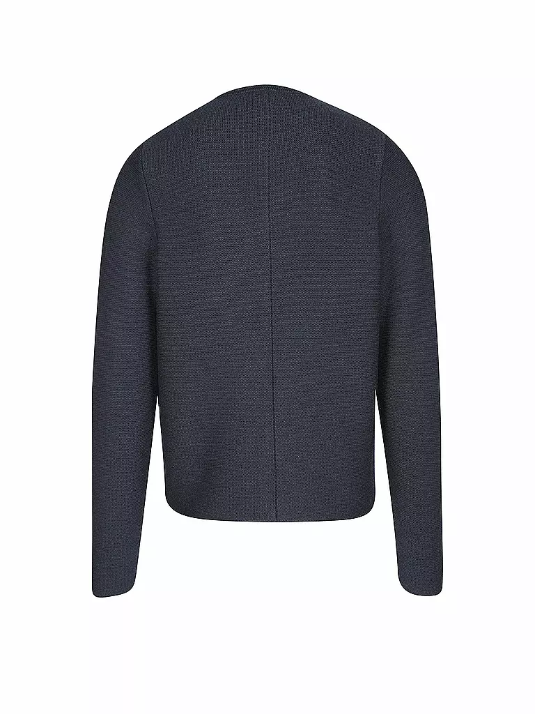 GOTTSEIDANK | Gilet traditionnel en tricot Anselm | blau
