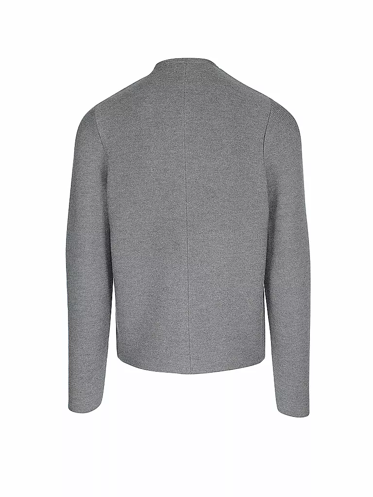 GOTTSEIDANK | Gilet traditionnel en tricot Anselm | grau