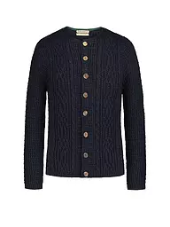 GOTTSEIDANK | Gilet traditionnel en tricot ANTON | Bleu