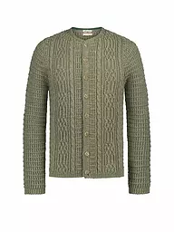 GOTTSEIDANK | Gilet traditionnel en tricot ANTON | Olive