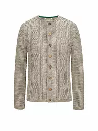 GOTTSEIDANK | Gilet traditionnel en tricot ANTON | Beige