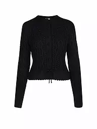 GOTTSEIDANK | Gilet traditionnel en tricot LENE | Bleu foncé