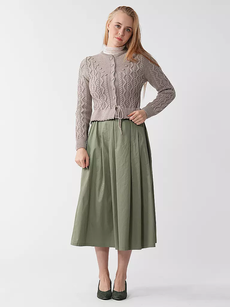 GOTTSEIDANK | Gilet traditionnel en tricot LENE | beige
