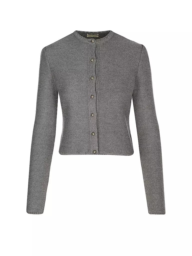 GOTTSEIDANK | Gilet traditionnel en tricot MIRL | grau