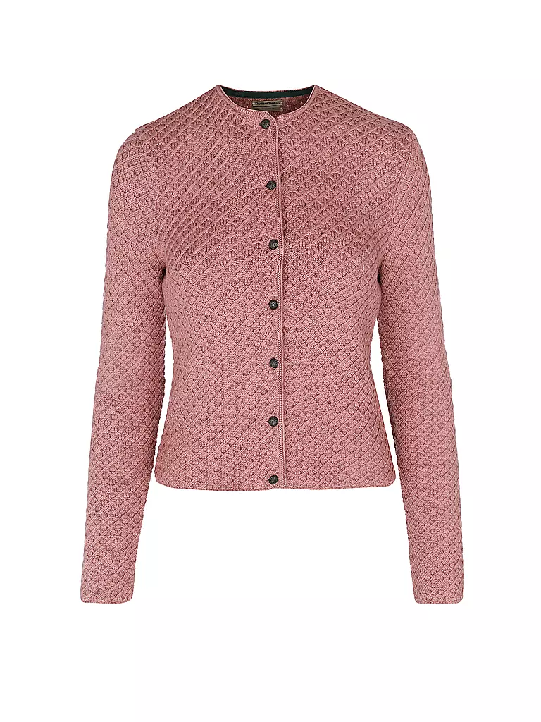 GOTTSEIDANK | Gilet traditionnel en tricot VEVI | rosa