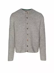 GOTTSEIDANK | Gilet traditionnel en tricot Xavier | Gris clair