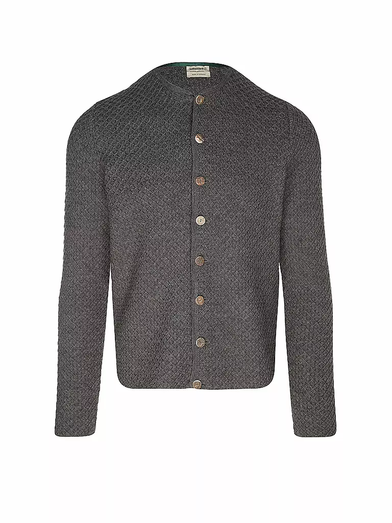 GOTTSEIDANK | Gilet traditionnel en tricot XAVER | blau