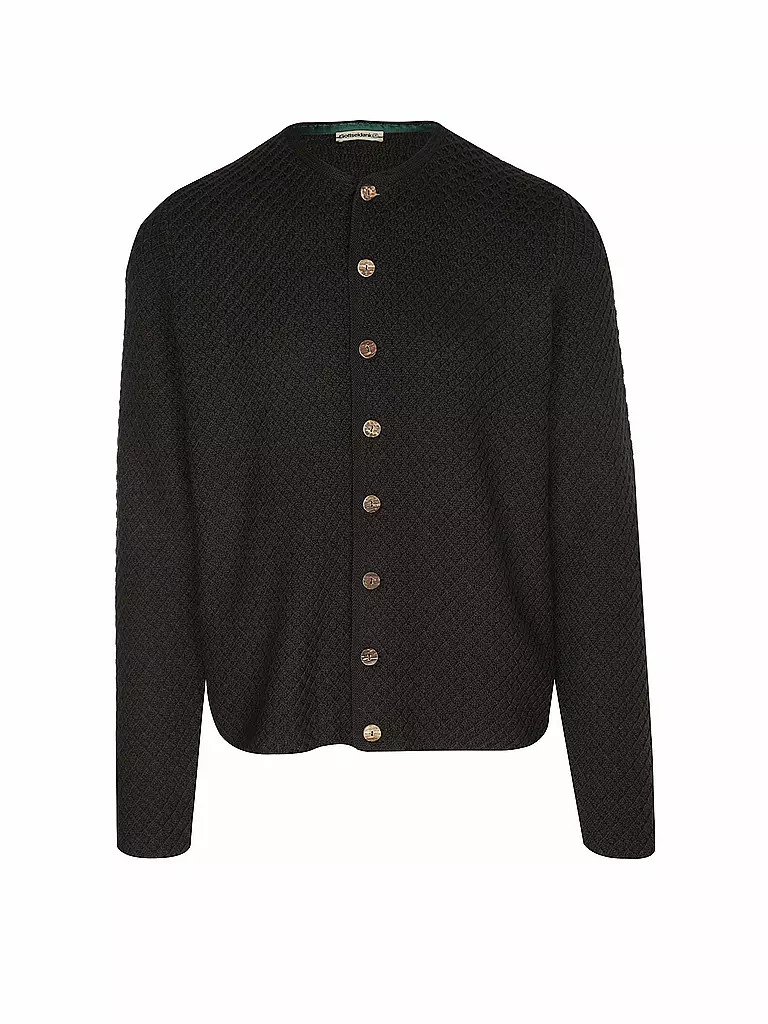 GOTTSEIDANK | Gilet traditionnel en tricot XAVER | braun