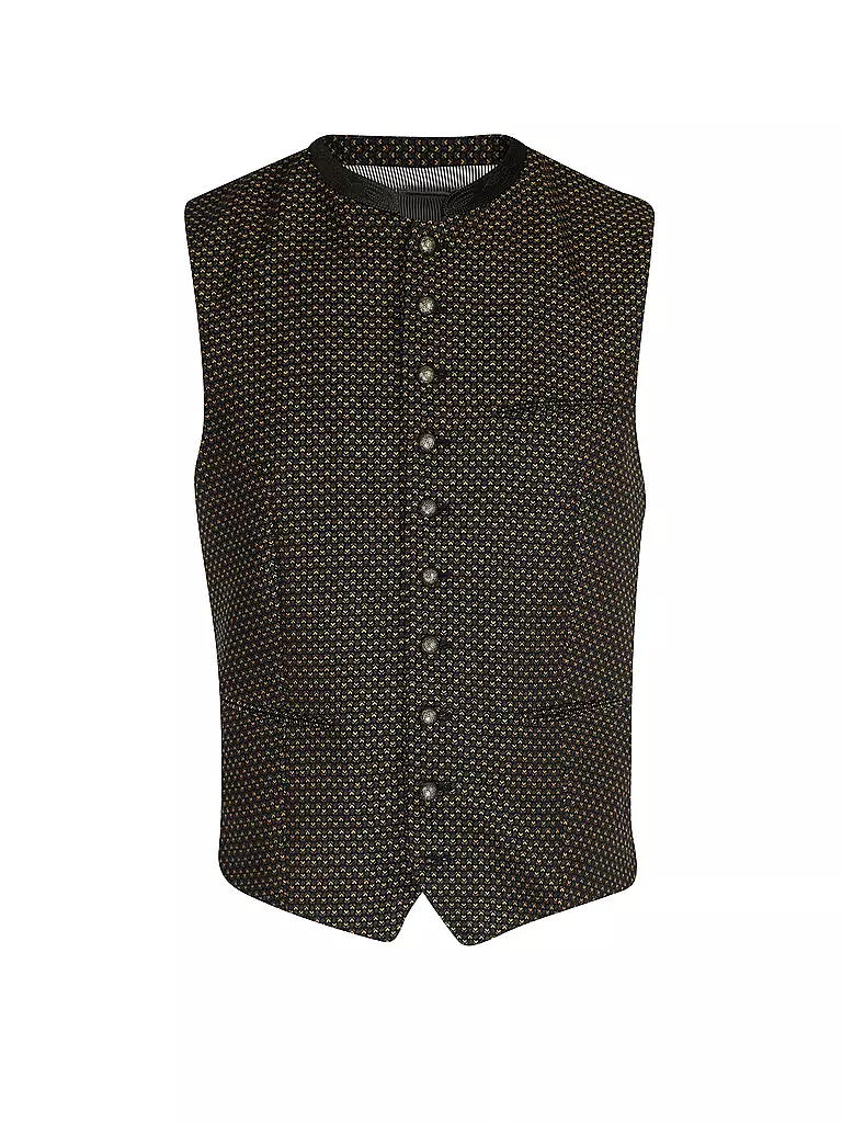 GOTTSEIDANK | Gilet traditionnel KONSTANTIN NS | Noir