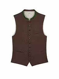 GOTTSEIDANK | Gilet traditionnel KONSTANTIN | Rouge foncé