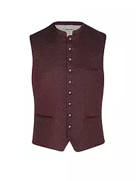 GOTTSEIDANK | Gilet traditionnel KONSTANTIN | Rouge foncé