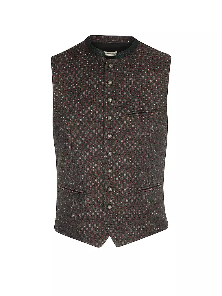 GOTTSEIDANK | Gilet traditionnel KONSTANTIN | Vert foncé